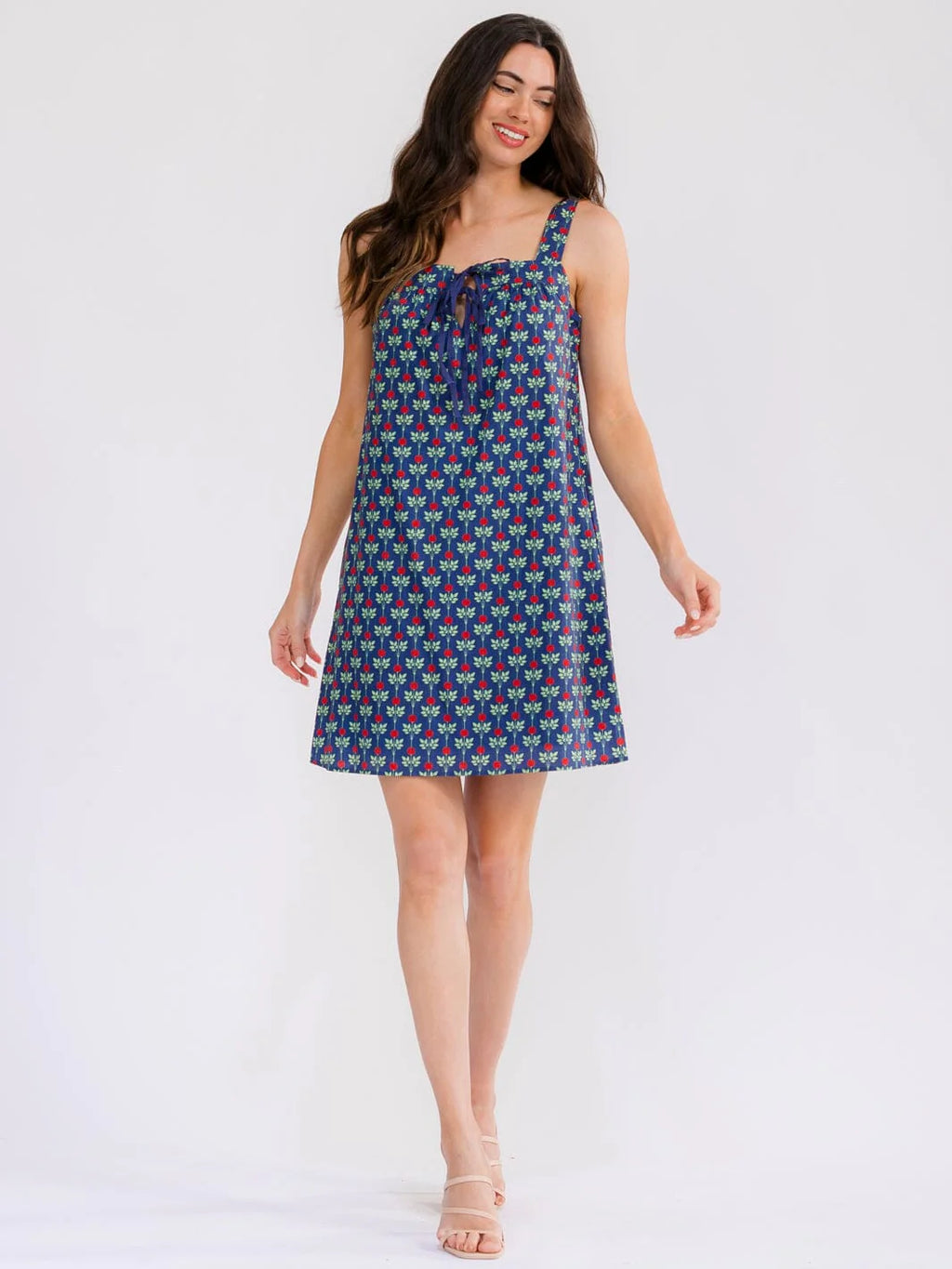 Fresh Rose Mini Dress