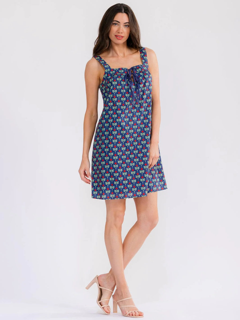 Fresh Rose Mini Dress