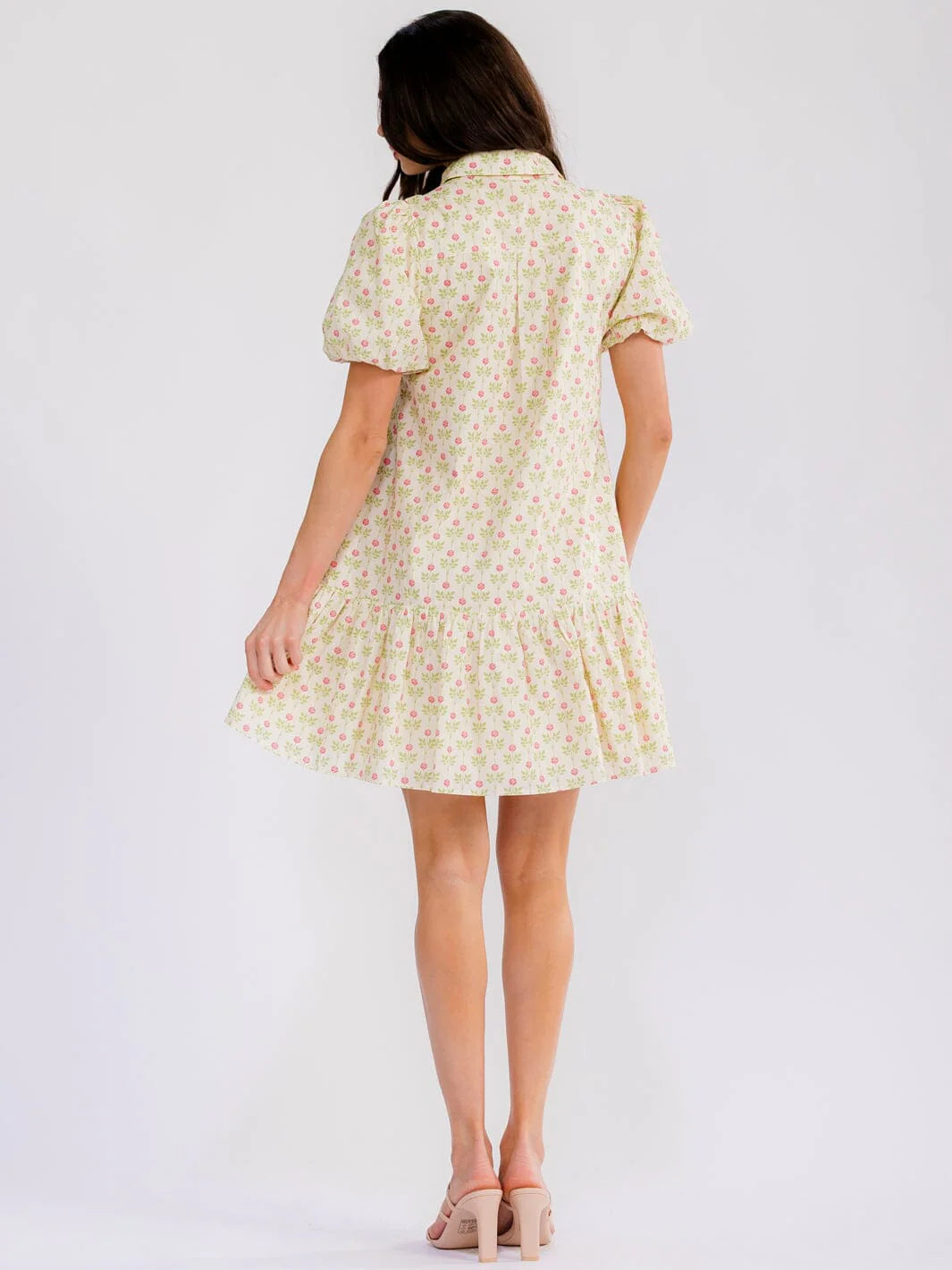 Rose Petal Mini Dress